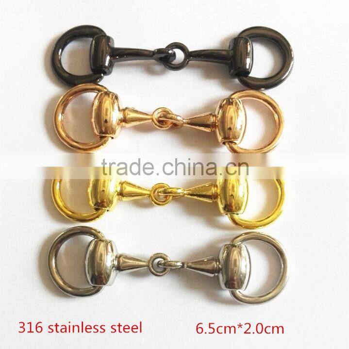 gun metal color horse bits stainless steel 316L
