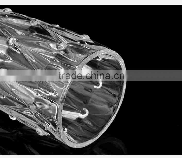 Machine made personalized clear 210ml champagne glass