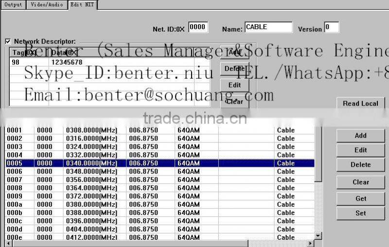 dvb-t dvbt modulator (ASI IN,DVB-T RF out)
