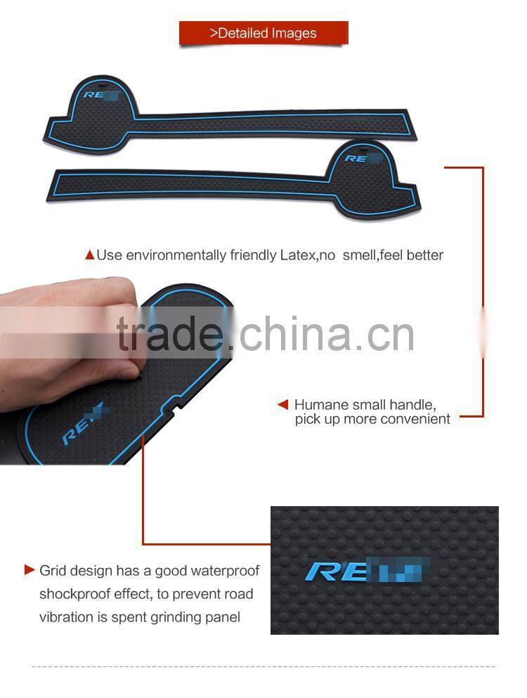 car accessories rubber door mat for Reiz 2010-2013 7pcs/set