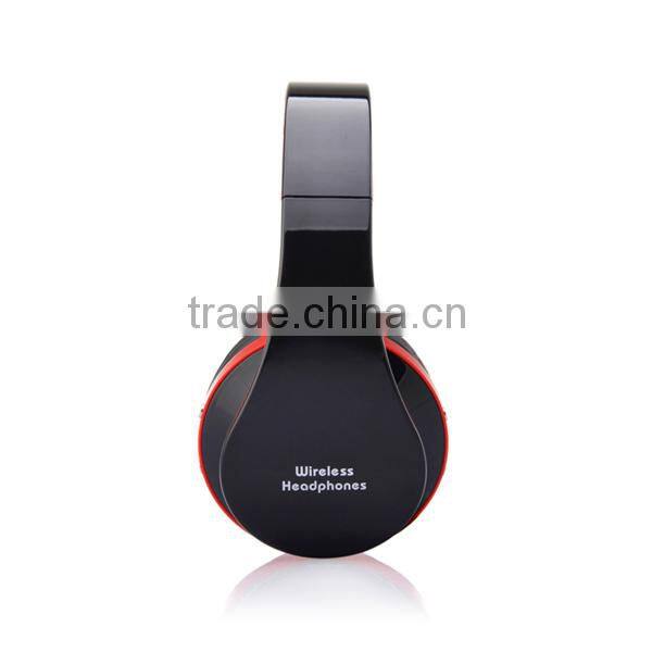 2015 China wholesale wireless stereo bluetooth headset with memory card