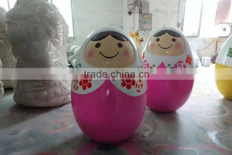 resin cartoon festival decoration sculpture