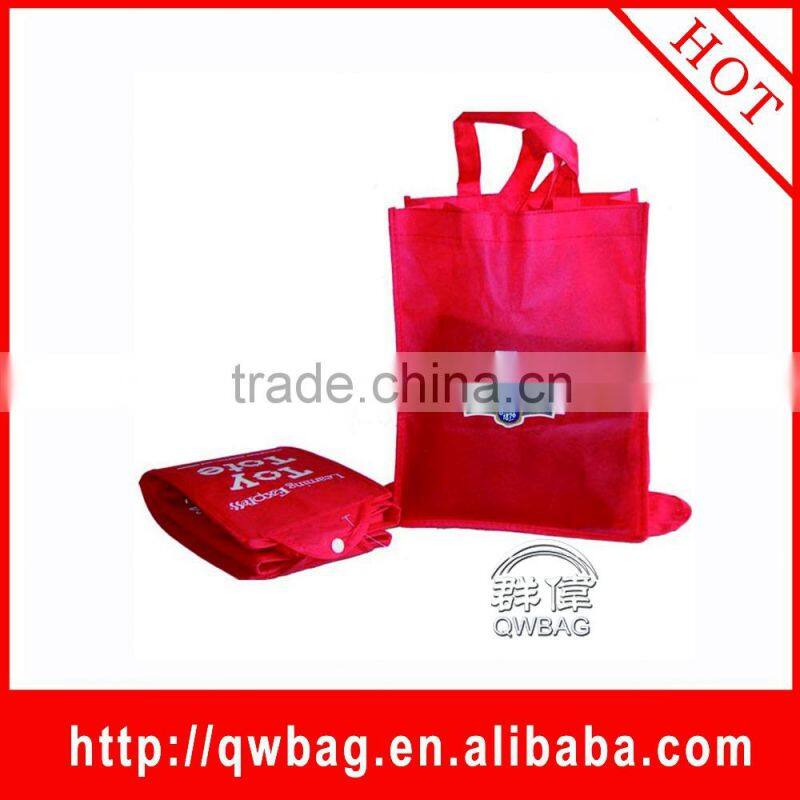 Reusable cheap printed shopping bag foldable
