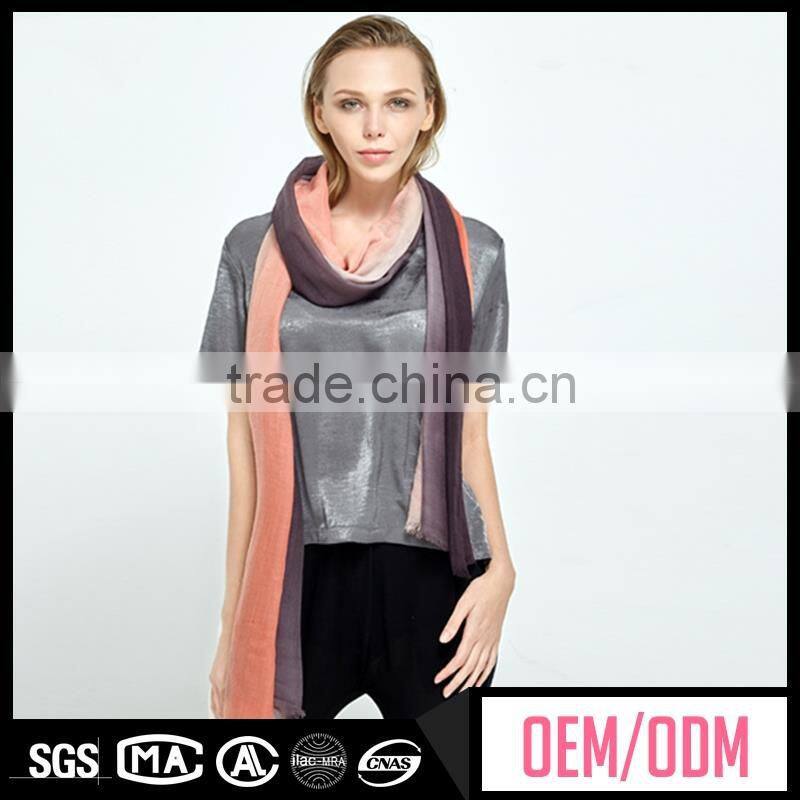 Brand new printed cotton voile long hedgehog scarf, long sublimation custom scarf, voile fabric sheer infinity scarf