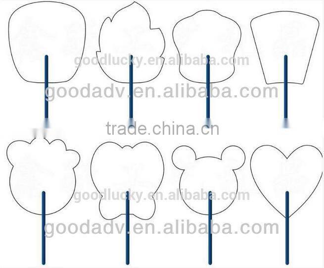 New products hand fan custom printed plastic fan summer cheap plastic fan