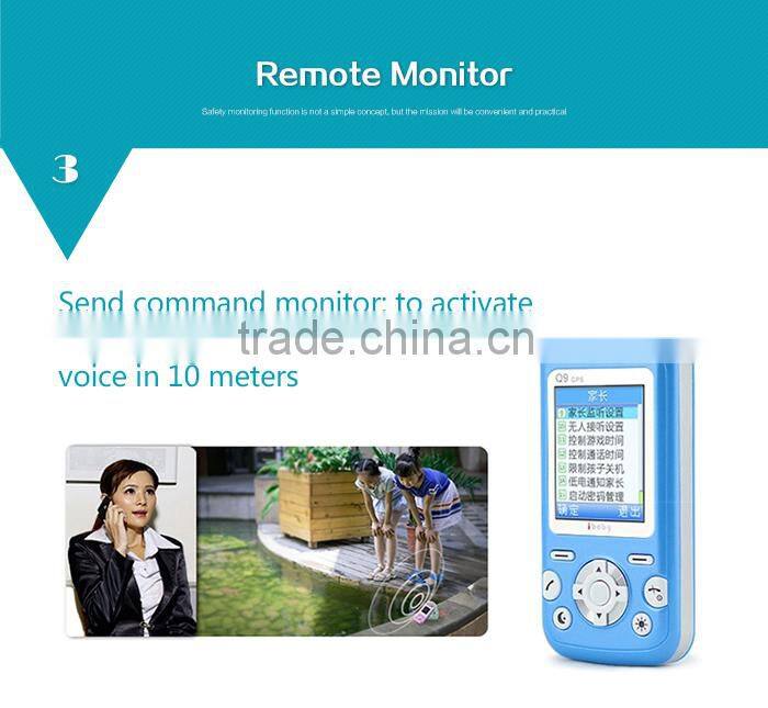 GPS Positioning Mobile emergency phone sos elderly