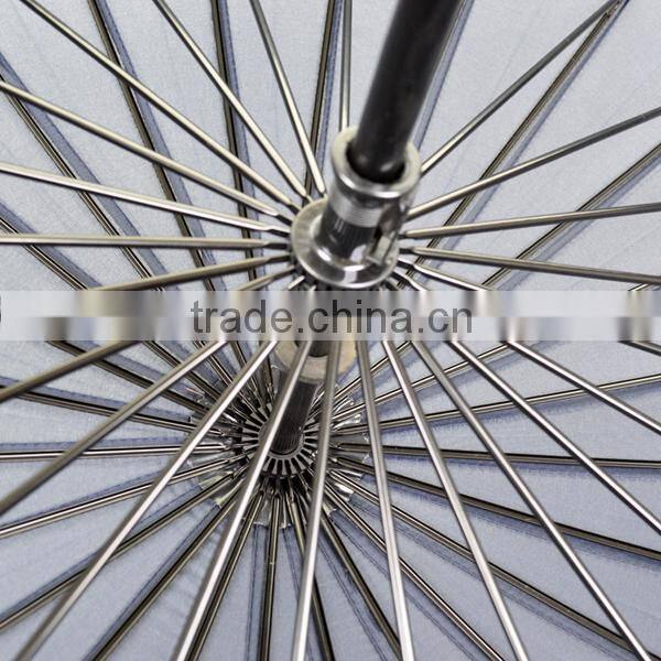 25" Straight Golf Umbrella Windproof, Large Rain Umbrella