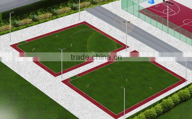 synthetic grass/curly gateball court grass