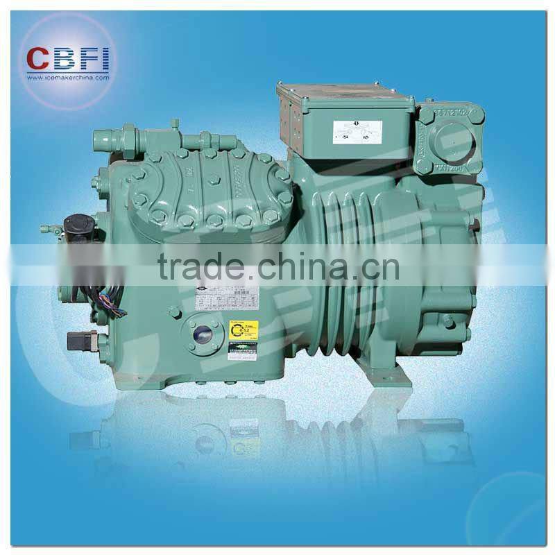 Electric containerized block ice maker for African areas