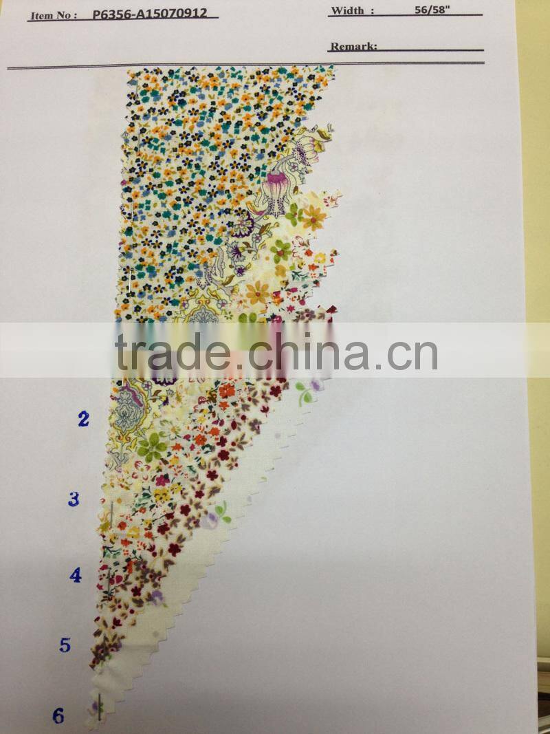 100% Cotton Print Fabric Textile Stock Stocklot:P6258-A15070907