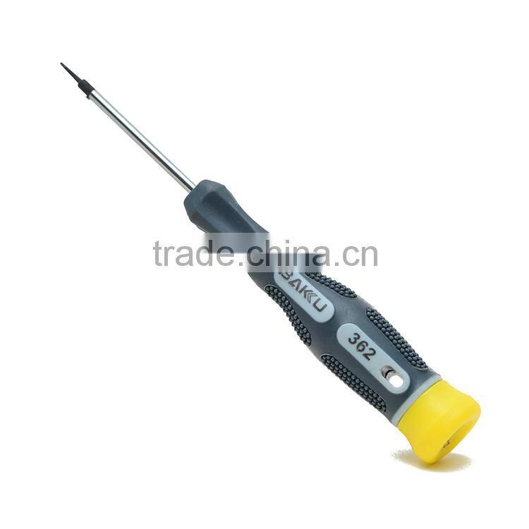 2016 BAKU Warehouse Price S2 Steel mini plastic screwdriver for cell phone BK-362