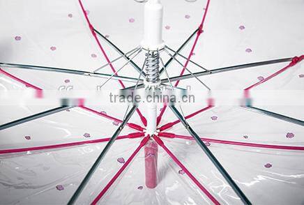 automatic chinese transparent umbrella
