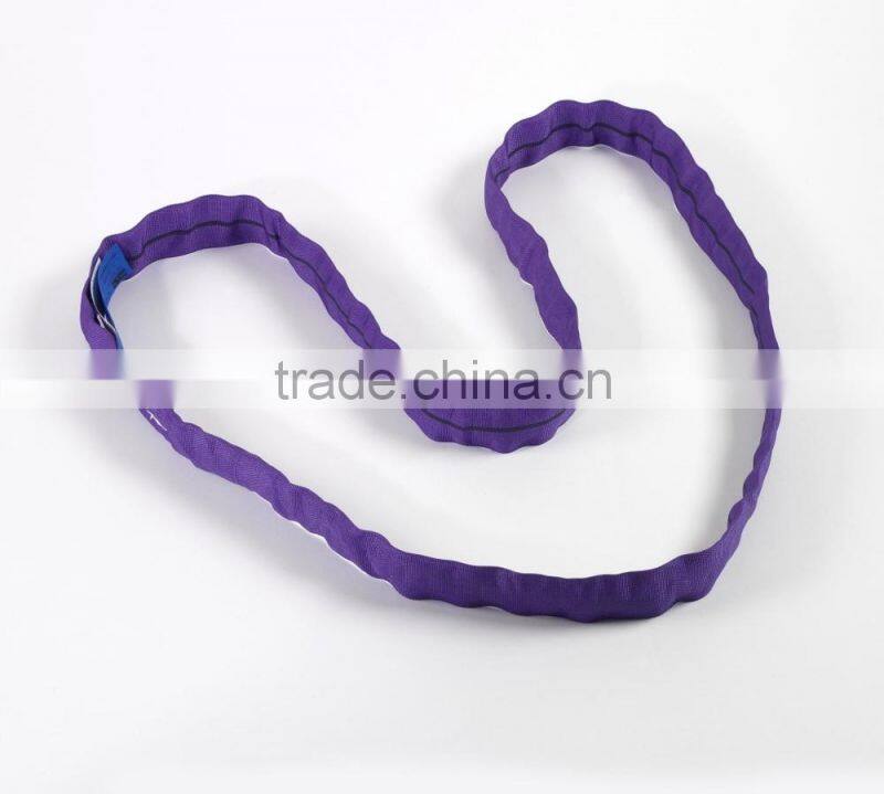 EN 1492-2 Polyester eye-eye round sling/heavy duty safety lifting sling/round sling