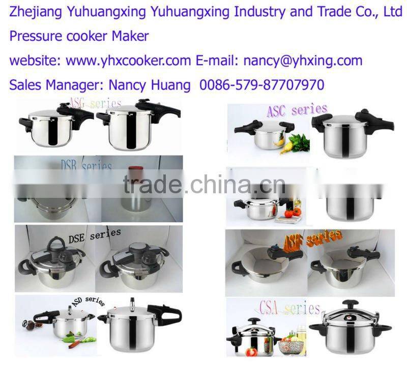 6L 24cm Diameter Pressure cooker 6L fast cookware