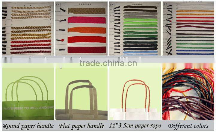 custom paper bag kraft material