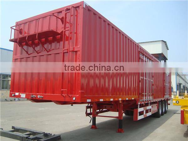 CIMC Heavy Duty 3 Axle Closed Container Semi Trailer Sales In Dubai