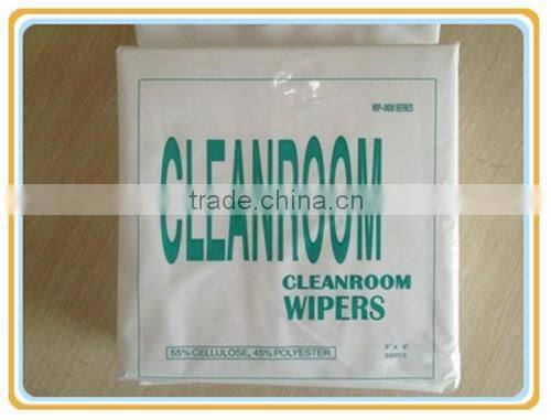 9inch 100% Polyester Cleanroom Wiper