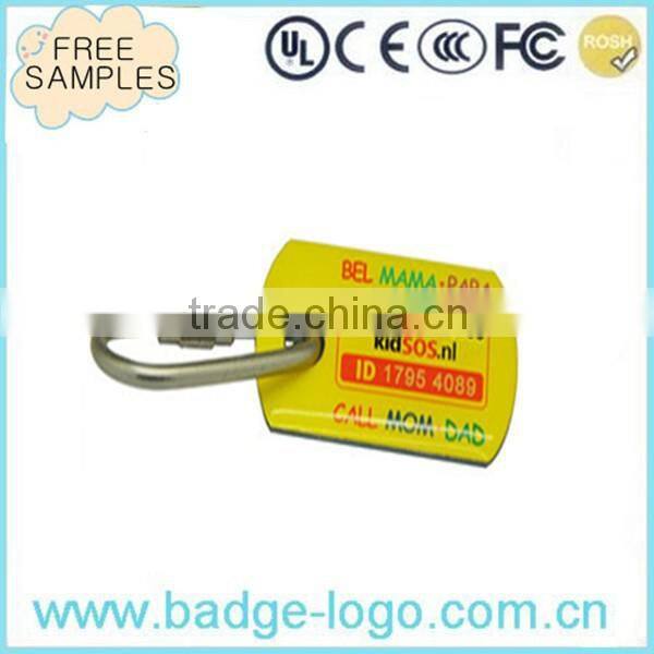 Antler shape metal key chain