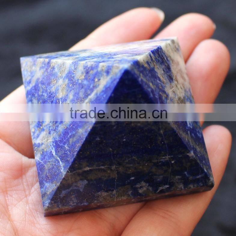 Natural Lapis Lazuli Pyramids quartz crystal pyramid