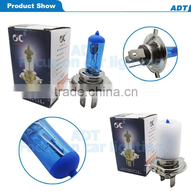 H4 5800K Plasma halogen bulb xenon super white crystal white h4