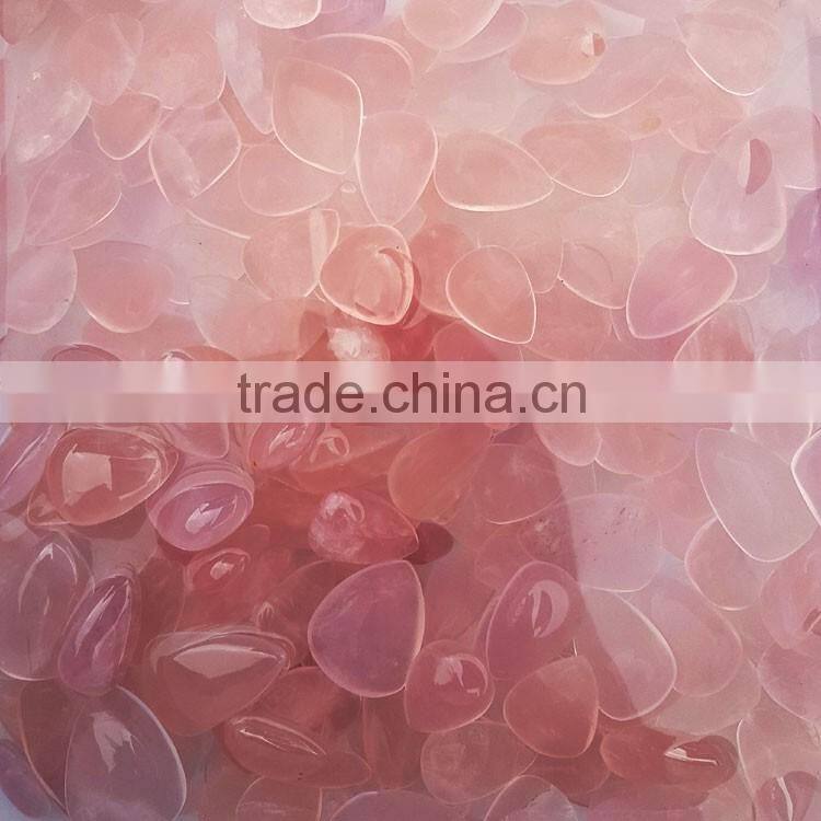Rose Quartz Crystal Pendulum Tear Beads for Sale