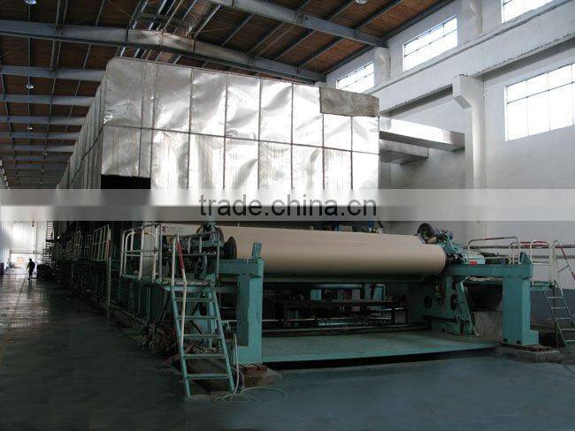 high quality good selling 1600mm fluting paper making machinery