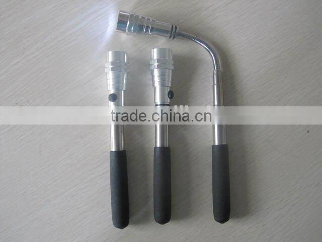 Magnetic tip Extend 3LED Flash light