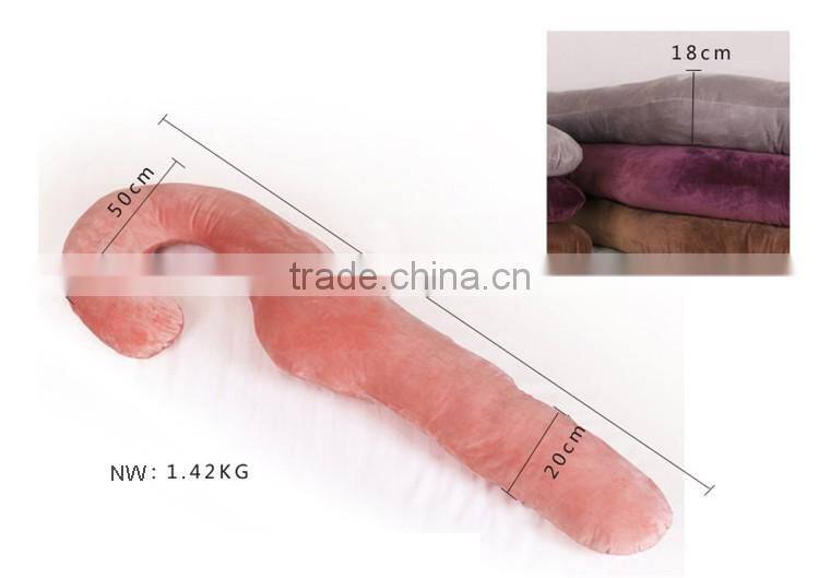 Wholesale J Shaped Boyfriend Throw Pillow For Sleeping