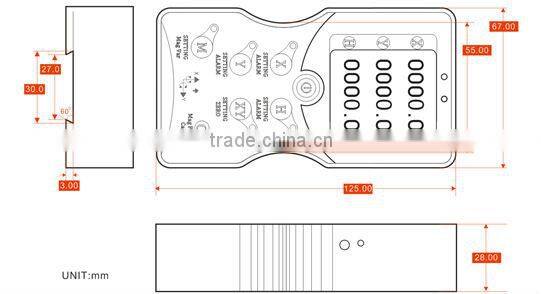 Digital Display North Finder LCD Compass Waterproof