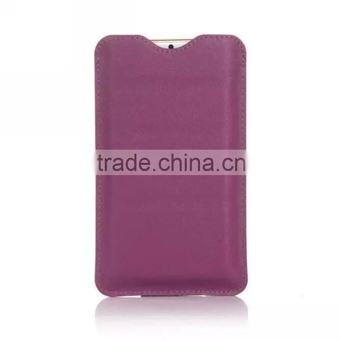 Universal PU Leather Mini Mobile Phone Pouch cover