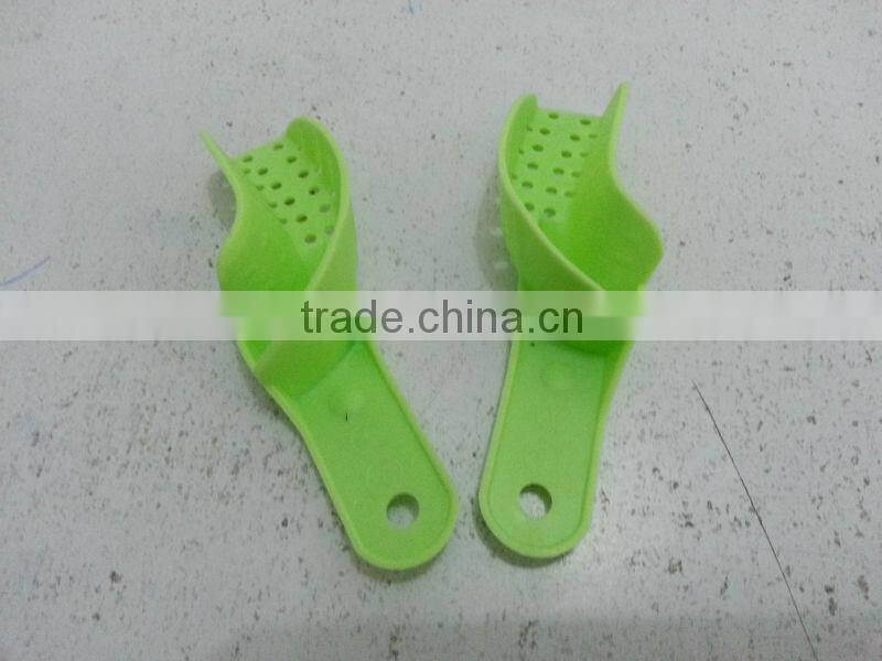 autoclavable dental plastic impression trays,dental supply