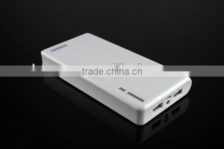2015 newest gift design super wallet mobile power bank 20000mah