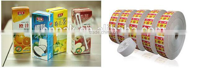 Laminataed Aseptic Milk Box