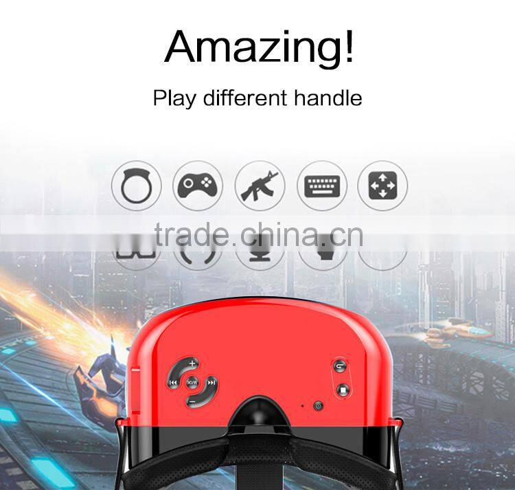 Virtual reality all in one machine 3D VR glasses oculus headset compatible PC/PSP vr box 1080p full hd