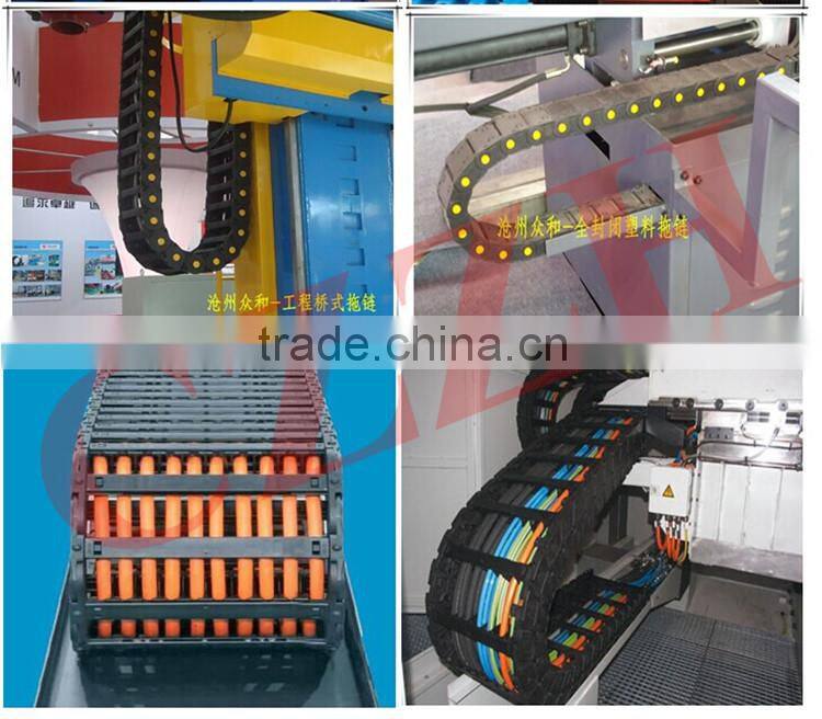 Machine Tool 15x15mm Semi-closed Cable Carrier Drag Chain