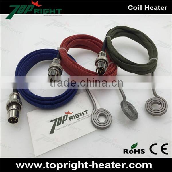 High Quality Spring nail dab Coil Heater with PID temperature control box