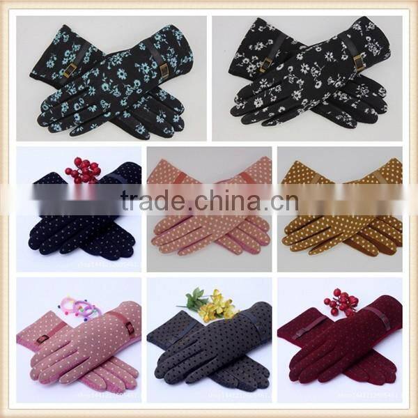 Cashmere Wool Warm Winter arthritis compression gloves 2016 top sell