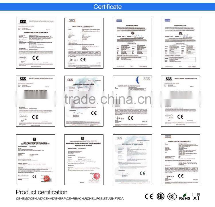 Vertical showcase beverage cooler supermarket display freezer