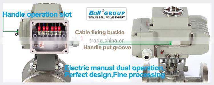 mini motor electric ball valve dn20