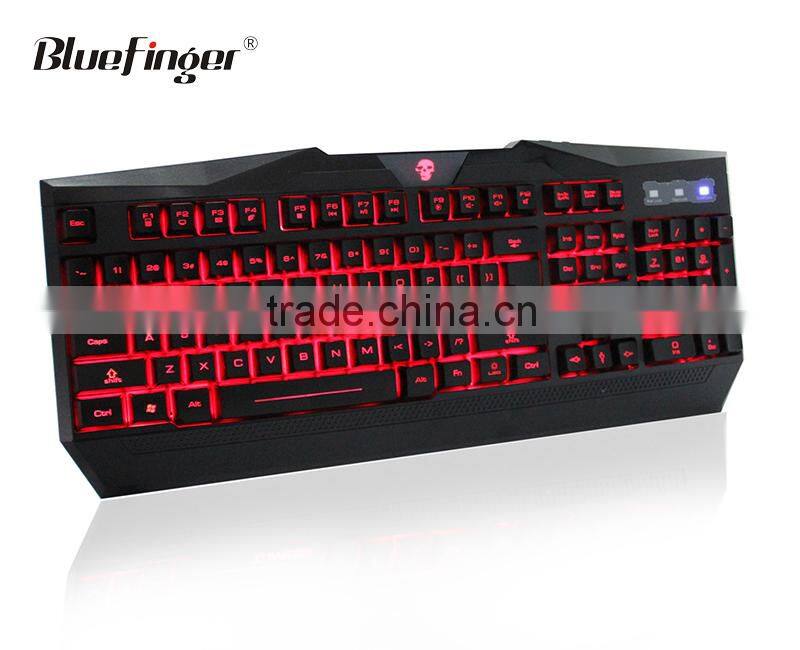 Custom colored Backlit LED Wired shenzhen Gaming Keyboard for Laptop Desktop