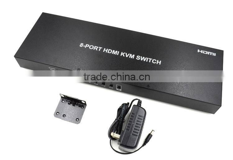 LINK-MI OEM LM-KVM801 1920x1440 HD Video 8 port HDMI KVM Switch with USB