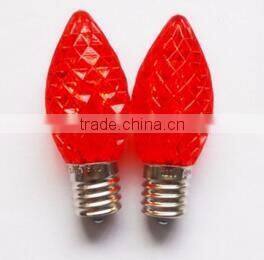 Led lighting manufacturer c7 c9 christmas light bulb e17 led light bulb for holiday time