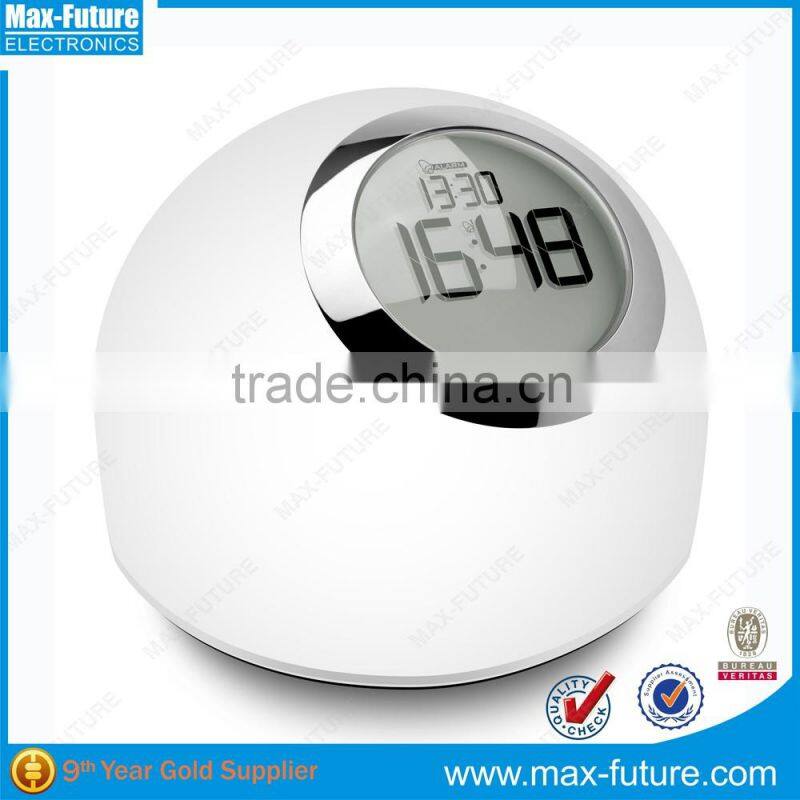 Multicolor LED Smart Lamp Digital clock/alarm clock with snooze function