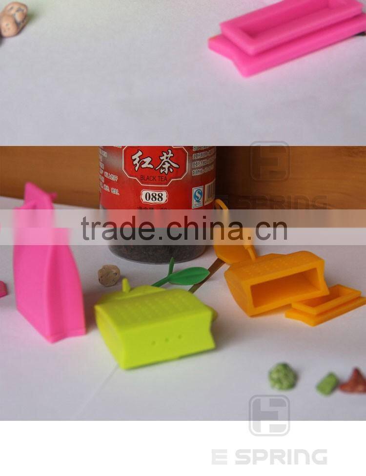 2016 hot selling food grade silicone tea bag