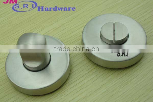 Good quality round shape bathroom door lock