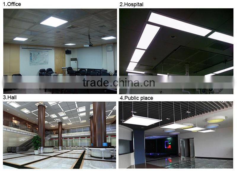 Meanwell driver 1200x600 1209x609x9mm 90W Springs recessed led ceiling panel light