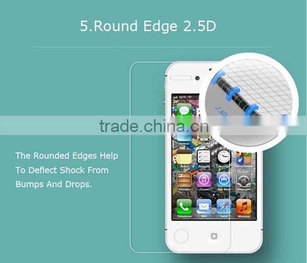 Hot New Products For 2015 Universal 9h 2.5d Tempered Glass Screen Protector For smart phone