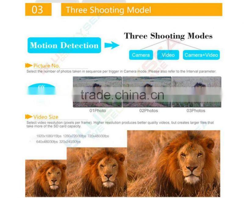 camera for hunting with great price ltl-8210a wide angle hunting camera H801W New design