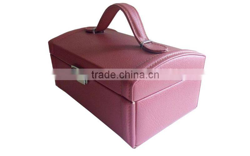 Beautiful color and portable mimi jewelry box . from China , box factury