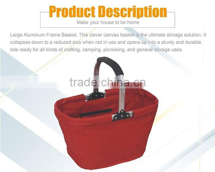 2016 Durable Waterproof Folding Picnic Storage Shopping Baskets